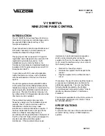 Preview for 1 page of Valcom V-1109RTVA User Manual