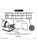 Предварительный просмотр 1 страницы Valcom V-1422 Datasheet