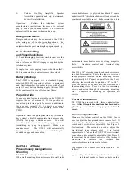 Preview for 4 page of Valcom V-2001 Manual