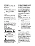 Предварительный просмотр 3 страницы Valcom V-2003A User Manual