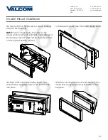 Preview for 27 page of Valcom V-2425B-6 Installation Manual