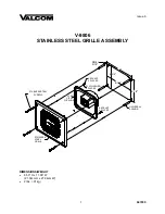 Preview for 1 page of Valcom V-9806 Assembly Manual