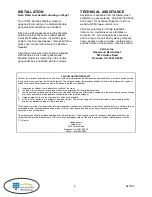 Preview for 2 page of Valcom V-9910-YEL Installation Manual