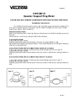 Valcom V-9912M-10 Installation Instructions предпросмотр