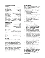 Preview for 2 page of Valcom V-9970 User Manual