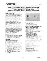 Preview for 1 page of Valcom V-9983 User Manual