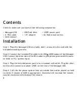 Preview for 4 page of Valcom V-9988 Installation & User Manual