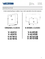 Предварительный просмотр 4 страницы Valcom V-A2412 Installation Manual