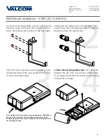 Предварительный просмотр 9 страницы Valcom V-AW12A Installation Manual