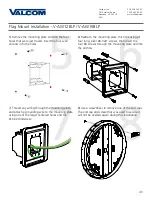 Предварительный просмотр 43 страницы Valcom V-AW12A Installation Manual