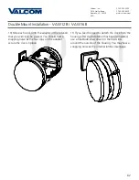 Предварительный просмотр 62 страницы Valcom V-AW12A Installation Manual