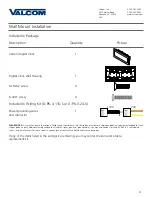 Preview for 4 page of Valcom V-D11025B Installation Manual