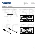 Preview for 6 page of Valcom V-D11025B Installation Manual