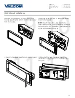 Preview for 9 page of Valcom V-D11025B Installation Manual