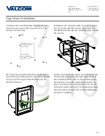 Preview for 15 page of Valcom V-D11025B Installation Manual