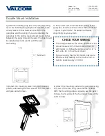 Preview for 22 page of Valcom V-D11025B Installation Manual