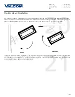 Preview for 28 page of Valcom V-D11025B Installation Manual