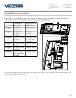 Preview for 29 page of Valcom V-D11025B Installation Manual