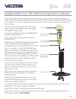 Preview for 18 page of Valcom V-GPS-TX Series Installation Manual