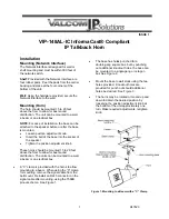 Valcom VIP-148AL-IC Manual preview