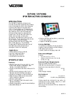 Valcom VIP-893 Quick Start Manual предпросмотр