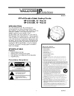 Valcom VIP-A12ADS Quick Start Manual preview