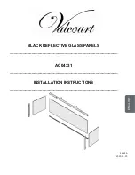 Valcourt AC04331 Installation Instructions Manual preview