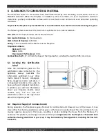 Предварительный просмотр 37 страницы Valcourt Antoinette User'S Installation And Operation Manual