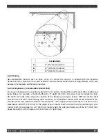 Предварительный просмотр 47 страницы Valcourt FP14 Cartier Installation And Operation Manual