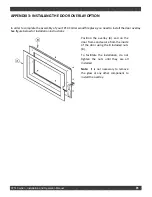 Предварительный просмотр 81 страницы Valcourt FP14 Cartier Installation And Operation Manual