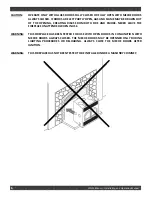 Предварительный просмотр 6 страницы Valcourt FP1LM Manoir Installation And Operation Manual