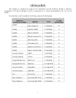 Preview for 5 page of Valcourt Saguency FP8 Installation And Operation Manual