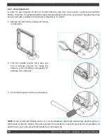 Preview for 28 page of Valcourt Waterloo Installation And Operation Manual