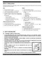 Preview for 35 page of Valcourt Waterloo Installation And Operation Manual