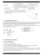 Preview for 60 page of Valcourt Waterloo Installation And Operation Manual