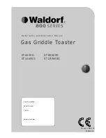 Valdorf GT8600G Installation And Operation Manual preview