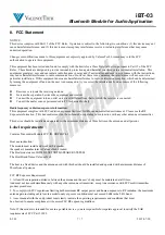 Предварительный просмотр 7 страницы Valence Tech iBT-03 Instruction Manual