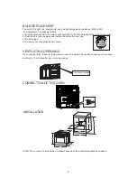 Preview for 8 page of Valencia Euro EV6004WH User Manual