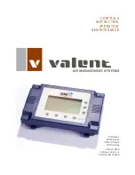 valent VPR Series Controls Instruction Operation & Maintenance preview