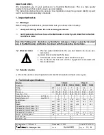 Preview for 3 page of Valentine VMC-2 Instructions Manual