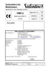 Предварительный просмотр 1 страницы Valentine VMC-3 Instructions Manual