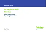 Preview for 1 page of Valeo Aerosphere World Operating Instructions Manual