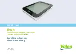 Preview for 1 page of Valeo Ekeon Comfort Operating Instructions Manual