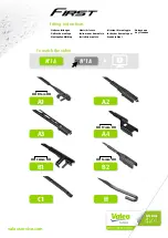 Valeo First A1 Fitting Instructions preview