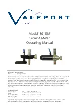 Valeport 801 EM Operating Manual preview