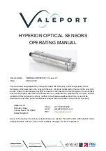 Preview for 1 page of Valeport Hyperion 0901001 Operating Manual