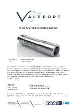 Preview for 1 page of Valeport miniIPS2 Operating Manual