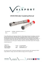 Valeport va500 Operating Manual preview