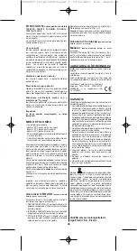 Предварительный просмотр 44 страницы Valera professional SWISS'X 100.01/IS Instructions For Use Manual