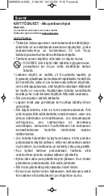 Preview for 38 page of VALERA 300 Series Instructions For Use Manual